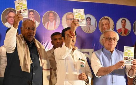 बंगाल में कांग्रेस का बड़ा दांव: महिलाओं को ₹2000 महीना, किसानों को ₹15,000 सालाना—घोषणापत्र में और क्या?