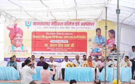 इछावर में निःशुल्क स्वास्थ्य परामर्श शिविर का किया शुभारंभ