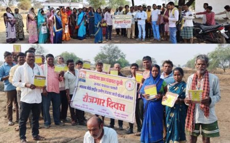 बलौदाबाजार : वीबी-ज़ी राम जी अंतर्गत ग्राम पंचायतो में रोजगार दिवस का आयोजन