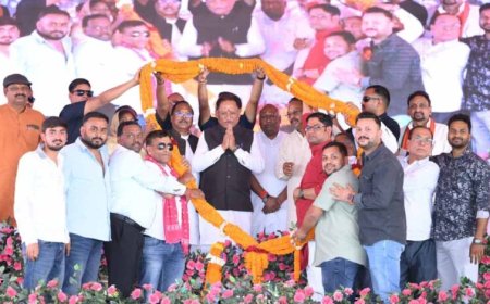 सरगुजा के लुंड्रा में विकास की बड़ी सौगात: सीएम विष्णु देव साय ने 280 करोड़ के कार्यों का किया लोकार्पण-शिलान्यास
