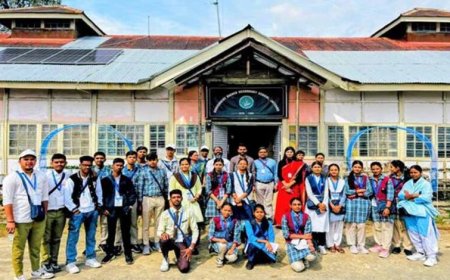 प्रदेश के विद्यार्थियों ने देखी उत्तर-पूर्व भारत की समृद्ध सांस्कृतिक विरासत एवं जीवन शैली