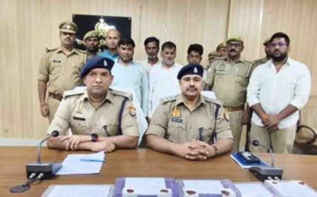 बस्ती में फर्जी नोट गिरोह का भंडाफोड़, 5 आरोपी गिरफ्तार, 4.2 लाख नकली करेंसी बरामद