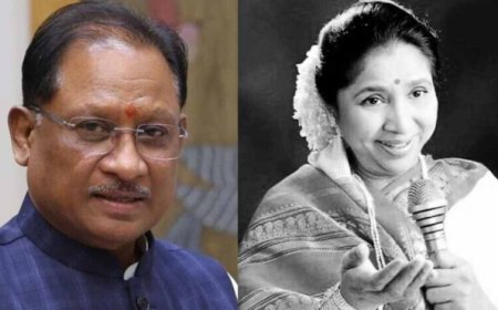 Asha Bhosle के निधन पर CM विष्णु देव साय ने जताया गहरा शोक