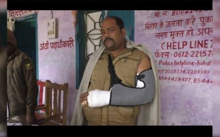 शराब तस्करों का पुलिस पर हमला: TI समेत कई घायल, 10 आरोपी गिरफ्तार