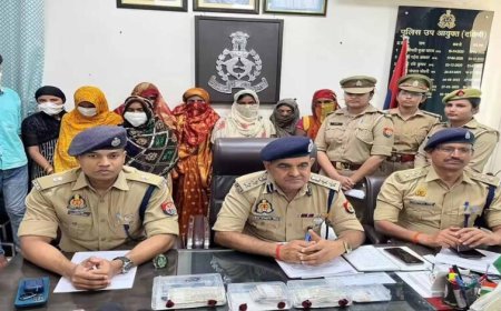 लखनऊ में टप्पेबाजी गैंग का भंडाफोड़, 3 महिलाएं और 1 पुरुष गिरफ्तार