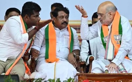 बिना ब्याज 50 लाख लोन, हर साल 3 सिलेंडर फ्री: तमिलनाडु में BJP का बड़ा वादा