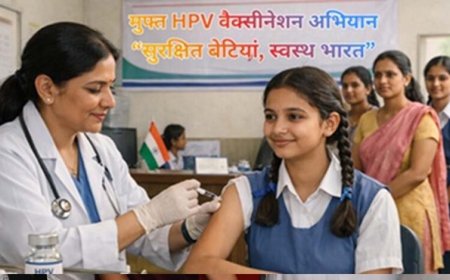 सर्वाइकल कैंसर और एचपीवी टीकाकरण में एमपी सबसे आगे, 5 लाख बालिकाओं का हुआ वैक्सीनेशन
