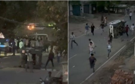 मूर्ति स्थापना को लेकर एक ही समाज के दो गुटों के बीच विवाद, छीना-झपटी में प्रतिमा क्षतिग्रस्त