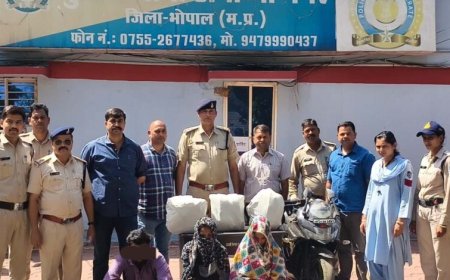 पुलिस की गांजा तस्करों पर बड़ी कार्यवाही, 03 आरोपियो को 6.285 किलोग्राम गांजा के साथ किया गिरफ्तार