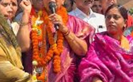 राज्यसभा में गूंजा ‘जय जोहार’: छत्तीसगढ़ महतारी और भोरमदेव मंदिर साड़ी में लक्ष्मी वर्मा ने ली शपथ