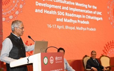 यूनिवर्सल हेल्थ कवरेज और सतत विकास लक्ष्य के लिए तैयार करे व्यावहारिक और भविष्योन्मुखी मॉडल : मुख्य सचिव जैन