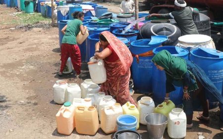 गर्मी के कारण इंदौर में जलसंकट, निर्माण कार्य और सर्विस स्टेशनों पर बोरिंग व नर्मदा जल का होगा उपयोग