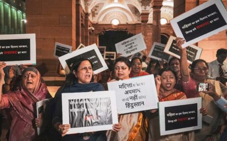 महिला आरक्षण बिल गिरने पर BJP का देशव्यापी विरोध प्रदर्शन, संसद के बाद अब सड़कों पर