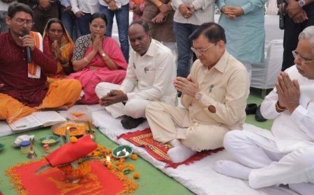 मंत्री लखन लाल के मुख्य आतिथ्य में गोपालपुर में नए औद्योगिक क्षेत्र का हुआ भूमिपूजन