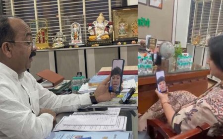 उप मुख्यमंत्री अरुण साव से डॉ वर्णिका शर्मा आयोग की भेंट, उप मुख्यमंत्री की मानवीय संवेदनशीलता पर आभार