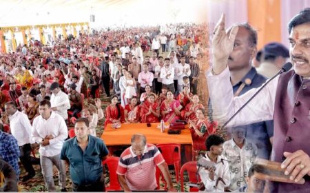 सामूहिक विवाह समाज में समानता, सादगी और सामाजिक सद्भाव को बढ़ावा देने का अनुकरणीय माध्यम : मुख्यमंत्री डॉ. यादव