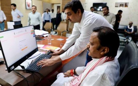 उप मुख्यमंत्री शुक्ल ने स्वयं अपना स्वगणना फॉर्म भरा