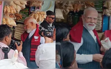 पीएम मोदी ने झालमुड़ी खाने से पहले दुकानदार को दिए 10 रुपये, लेकिन जेब से निकले थे इतने नोट