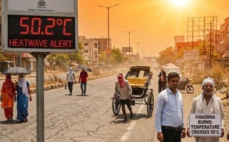 @43 डिग्री: UP-MP सहित कई राज्यों में हीटवेव का अलर्ट, गोंदिया में ट्रैफिक सिग्नल बंद करने का फैसला