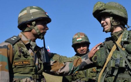 भारत और रूस के बीच समझौता, दोनों देशों की ज़मीन पर रहेंगे 3000 सैनिक, शामिल होंगे जेट और युद्धपोत