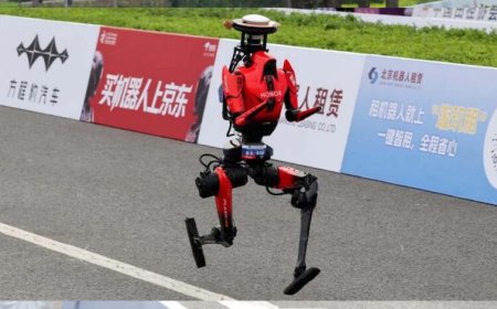 रोबोट ने तोड़ा इंसान का वर्ल्ड रिकॉर्ड, 21 KM की हाफ मैराथन 50 मिनट 26 सेकेंड में पूरी की