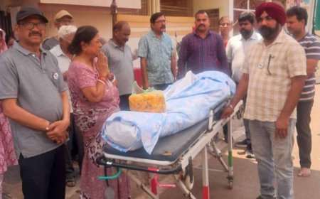 देहदान कर मृत्यु के बाद भी सेवा का सबक सिखा गए चक्रवर्ती