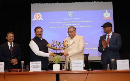 भोपाल में आपराधिक न्याय प्रणाली में AI के उपयोग पर राष्ट्रीय सम्मेलन का सफलतापूर्वक आयोजन