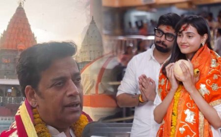 महाकाल के दर पर सांसद-एक्टर रवि किशन: भस्म आरती के बाद किए दिव्य दर्शन, गोरखपुर की खुशहाली की मांगी कामना