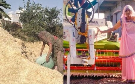 इंदौर की किसान दीदी ने जगाई पराली नहीं जलाने की अलख, 600 बीघा खेत बचाए