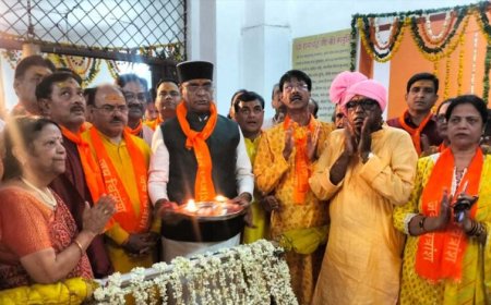 भोपाल में अत्यंत हर्ष और उल्लास से निकली चित्रगुप्त जी की भव्य शोभा यात्रा