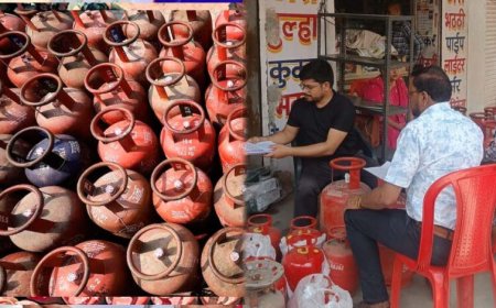 सीपत चौक में गैस सिलेंडरों का अवैध भंडारण उजागर, 54 सिलेंडर जब्त