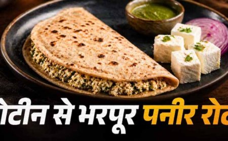 पनीर की स्वादिष्ट रोट,आसान और हेल्दी ब्रेकफास्ट रेसिपी