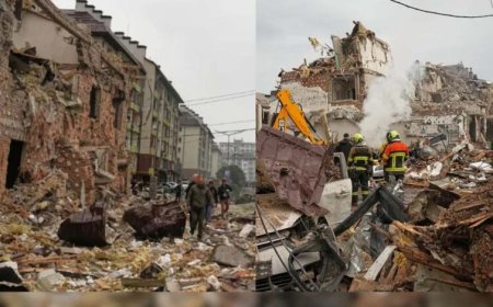 रूस ने एक रात में यूक्रेन पर दागे 600 से ज्यादा ड्रोन और मिसाइल, जमीन, समुद्र, हवा से किया बड़ा अटैक