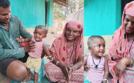 अबूझमाड़ की पारुल को मिली नई ज़िंदगी : प्रोजेक्ट धड़कन बनी नन्ही धड़कनों का सहारा