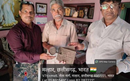 Malhar में 2000 साल पुराना ताम्रपत्र मिला, इतिहास की अनमोल धरोहर उजागर