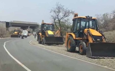 Burhanpur में अतिक्रमण हटाने गई टीम पर पथराव, JCB ऑपरेटर समेत 4 लोग घायल