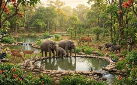 वन्य जीवों के लिए जीवनदायिनी पहल-जंगलों में जल स्त्रोतों का विस्तार