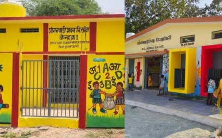 नन्हे कदम गढ़ेगें सशक्त भारत का भविष्य – आंगनबाड़ी केंद्रों का नया रूप, नई दिशा