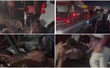 धार में भीषण सड़क हादसा: पिकअप-स्कॉर्पियो की टक्कर में 5 की मौत, 15 से ज्यादा घायल