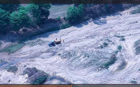 खनन क्षेत्रों में ड्रोन की निगरानी से खनिज संसाधन की सुरक्षा तथा राजस्व संरक्षण में मिल  रही मदद