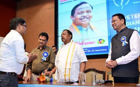 पशु चिकित्सा एवं पशुपालन विज्ञान में डॉ. भीष्मदेव साहू को “डॉ सी एम सिंह नेशनल एक्सीलेंस अवार्ड