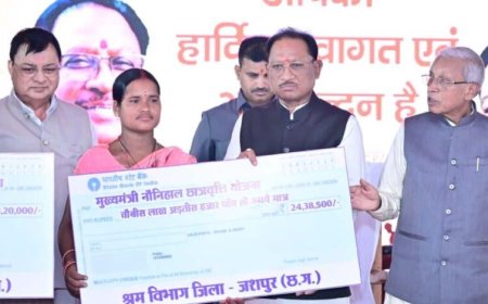 हर हाथ को काम, हर श्रमिक को सम्मान: विष्णु देव सरकार की प्रतिबद्धता