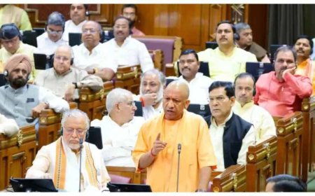 नारी शक्ति वंदन अधिनियम पर विधानसभा में गरजे सीएम योगी, सपा-कांग्रेस पर बोला तीखा हमला