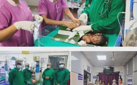 सुदूर बीजापुर में चिकित्सा चमत्कार : अत्यंत दुर्लभ बीमारी से जूझते शिशु को बचाया