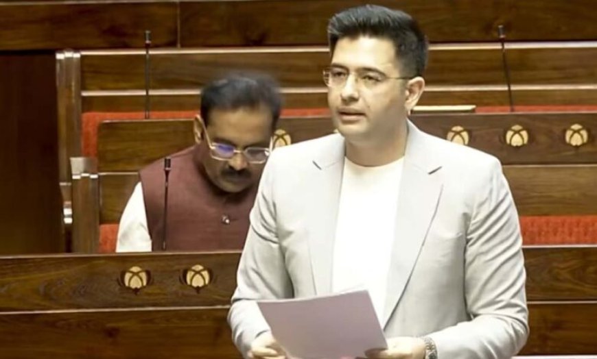 राघव चड्डा पर एक्शन, AAP ने राज्यसभा में उपनेता के पद से हटाया