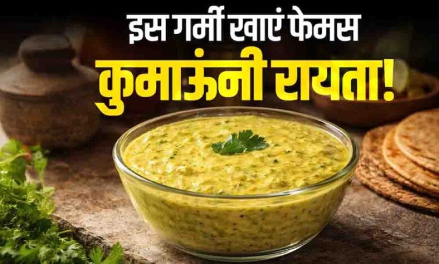 उत्तराखंड के कुमाऊंनी रायते का लीजिए चटपटा स्वाद, पहाड़ी खीरे और राई के तड़के के बिना ही लाजवाब बनता है यह व्यंजन