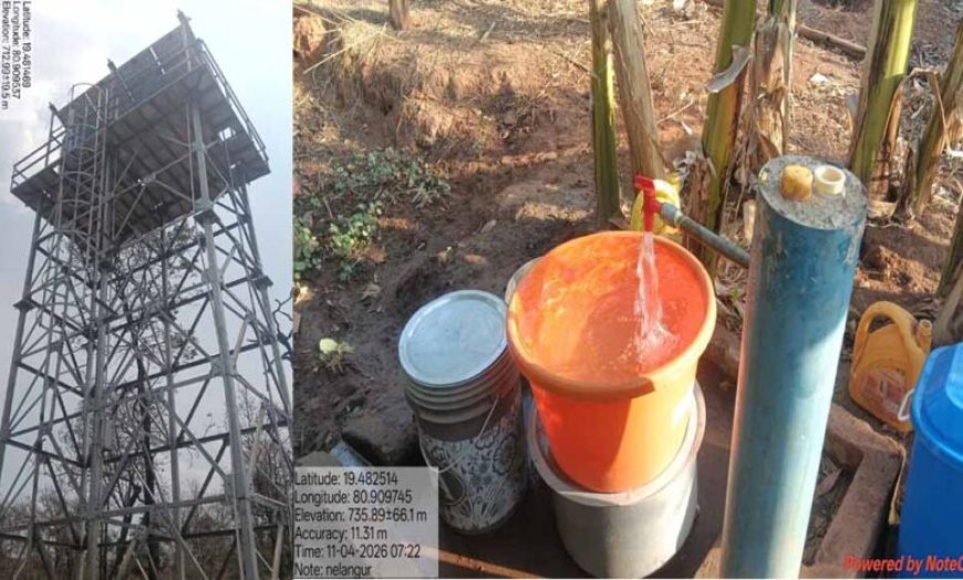 महाराष्ट्र सीमा से लगे नेलांगुर में हर घर पहुंचा नल जल, दूर हुई पेयजल समस्या