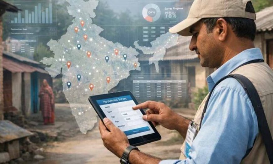 दो चरणों में होगी देश की जनगणना: पहले मकानों का सर्वे, फिर लोगों की गिनती