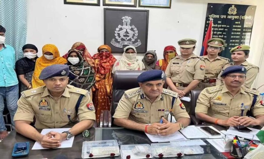लखनऊ में टप्पेबाजी गैंग का भंडाफोड़, 3 महिलाएं और 1 पुरुष गिरफ्तार