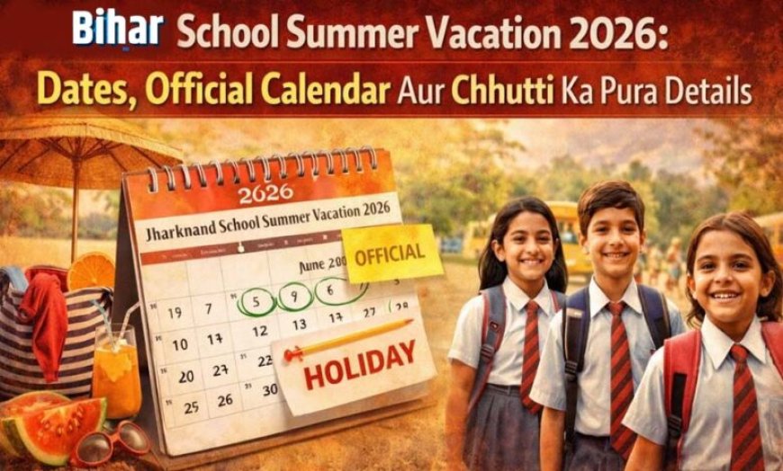 भीषण गर्मी को देखते हुए ग्रीष्मकालीन अवकाश में संशोधन, अब 20 अप्रैल से 15 जून तक रहेगा स्कूलों में अवकाश